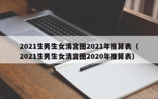 2021生男生女清宫图2021年推算表（2021生男生女清宫图2020年推算表）