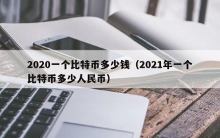 2020一个比特币多少钱（2021年一个比特币多少人民币）