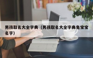 男孩取名大全字典（男孩取名大全字典兔宝宝名字）