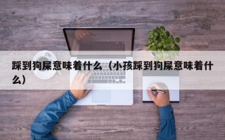 踩到狗屎意味着什么（小孩踩到狗屎意味着什么）