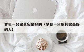 梦见一只狼其实是好的（梦见一只狼其实是好的人）