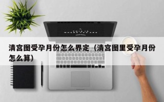 清宫图受孕月份怎么界定（清宫图里受孕月份怎么算）