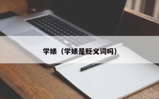 学婊（学婊是贬义词吗）