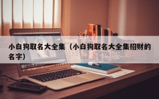 小白狗取名大全集（小白狗取名大全集招财的名字）