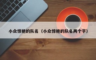 小众惊艳的队名（小众惊艳的队名两个字）