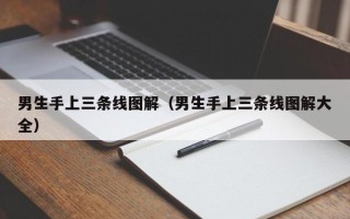 男生手上三条线图解（男生手上三条线图解大全）