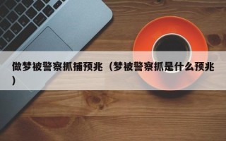 做梦被警察抓捕预兆（梦被警察抓是什么预兆）