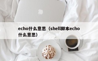 echo什么意思（shell脚本echo什么意思）