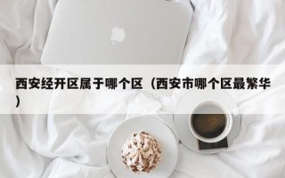 西安经开区属于哪个区（西安市哪个区最繁华）