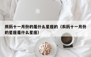 阴历十一月份的是什么星座的（农历十一月份的星座是什么星座）