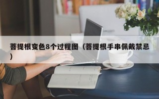 菩提根变色8个过程图（菩提根手串佩戴禁忌）