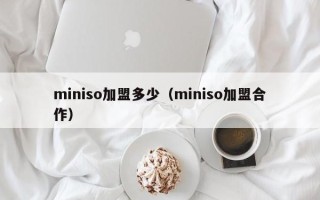 miniso加盟多少（miniso加盟合作）