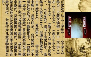 百家姓名字(百家姓名字大全集拼音)