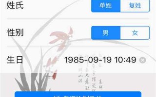 给名字打分(姓名打分免费查询)