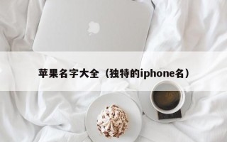 苹果名字大全（独特的iphone名）