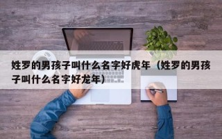 姓罗的男孩子叫什么名字好虎年（姓罗的男孩子叫什么名字好龙年）