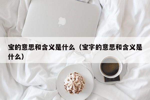 宝的意思和含义是什么（宝字的意思和含义是什么）